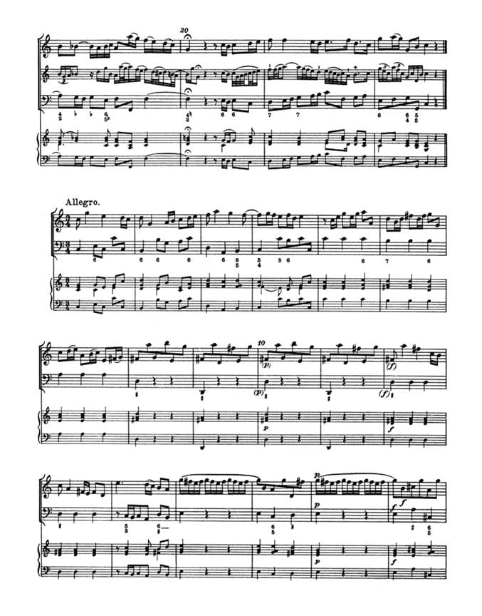 Methodische Sonaten(12) 6 D/C